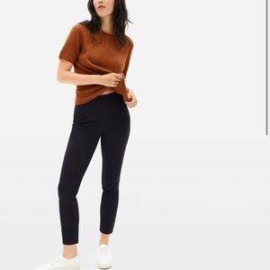 Everlane - Black Side Zip Pants